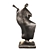 Musical Artist Statue Sculpture 3D model small image 2