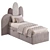 Elegant Merida Bed 2013 Model 3D model small image 1