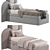 Elegant Merida Bed 2013 Model 3D model small image 3