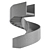 Sleek Spiral Staircase Model 3D model small image 3