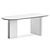 Sleek Japandi Dining Table Set 3D model small image 2