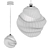 Analog Glass OMAM Pendant Light 3D model small image 6