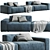 Modern Jesse Daniel 01 Sofa 3D model small image 1