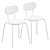  Sleek Black OSTANO Chair 3D model small image 4