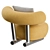 Moroso Pipe Armchair Set 3D model small image 6