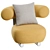 Moroso Pipe Armchair Set 3D model small image 7