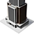 Skyscraper 3D Model Exterior Pack 3D model small image 4