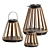 Sonora Solar Outdoor Lamps Set 3D model small image 1