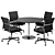 Modern Office Set16 Conference Chair 3D model small image 2