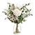 Hydrangea & Eucalyptus Bouquet Set 3D model small image 1