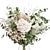 Hydrangea & Eucalyptus Bouquet Set 3D model small image 2