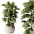 Lush Areca Palm Indoor Plant 3D model small image 1