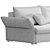 Modern Ibiza Sofa by Mood 3D model small image 6