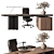 Executive Office Desk - Premium Design 3D model small image 5