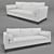 Elegant A.Rudin Sofa 3D model small image 1