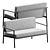 Modern Chic Sofa Set 3D model small image 2