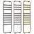 Floor Electric Towel Warmer Think Home 3D model small image 2