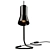 Modern Aluminum Silhouette LED Desk Lamp 3D model small image 3