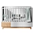 Nomi Junior Bed 153 by Bellamy 3D model small image 2