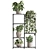 Modern Indoor Plant Stand 150 3D model small image 8