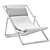 Portofino Folding Deck Chair, Brio Fabric 3D model small image 5