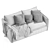 Modern Neva Sofa by Sixpenny 3D model small image 7