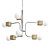 Contemporary Box Chain Pendant Light 3D model small image 1