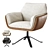 Modern Swivel Desk Chair by Arhaus 3D model small image 1