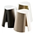 Zilio A&C AX Stool 3D model small image 2