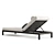 Modern Aluminum Poolside Chaise 3D model small image 3