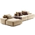 Reni Sleeper Sofa Modern Design 3D model small image 2