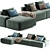 Reni Sleeper Sofa Modern Design 3D model small image 5