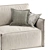 Olen Sofa - 225x125x88 cm 3D model small image 3