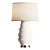 Elegant Vivien Table Lamp: Thomaslavin 3D model small image 1