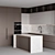 Adjustable Modern 2015 Kitchen 3D model small image 2