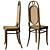 Vintage Thonet Model 17 Royalty 3D model small image 3