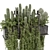 Set of Indoor Hanging Plants 3D model small image 2