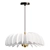 Elegance in Motion Pendant Lamp 3D model small image 2