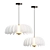 Elegance in Motion Pendant Lamp 3D model small image 3