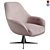 Elegant Flexform-SVEVA SOFT Chair 3D model small image 1