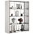 Mirrored Shelf Accessory Set 3D model small image 1