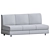 Matrix Series Three-Seater Section Sofa 3D model small image 4