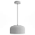 Sleek Banded Ceramic Table Lamp 3D model small image 4