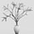 Botanical Beauty Branches in Vases 3D model small image 4