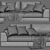 Italian Design My Way Sofa 3D model small image 4