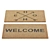 Thiam Natural Coco Fiber Doormat 3D model small image 1