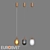 Eurosvet Pineapple Pendant Light 50266/1 3D model small image 1