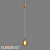 Eurosvet Pineapple Pendant Light 50266/1 3D model small image 3