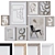 Modern Wall Art Set 3D 3D model small image 1