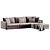 Modern RICHARD Sofa by Bodema 3D model small image 2